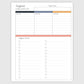 The Works Vertical Hourly Planner - Hearts