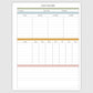 The Academic Horizontal Planner - Stripes