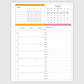 The Works Daily Planner - Citrus Burst