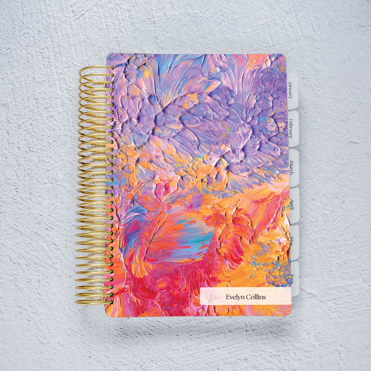 The Works Horizontal Weekly Planner - Acrylic