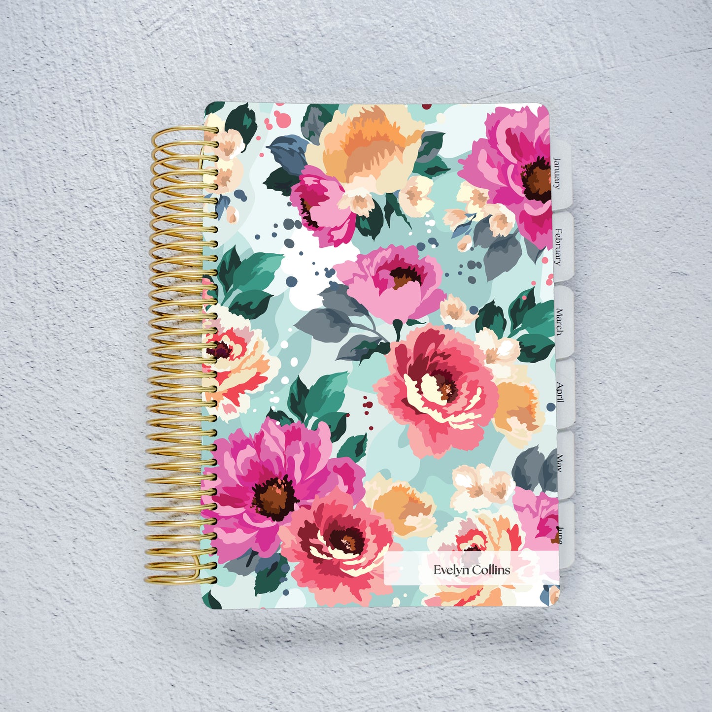 The Works Daily Planner - Begonia