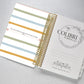 The Academic Vertical Planner - Stripes