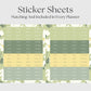The Works Vertical Weekly Planner - Chamomile