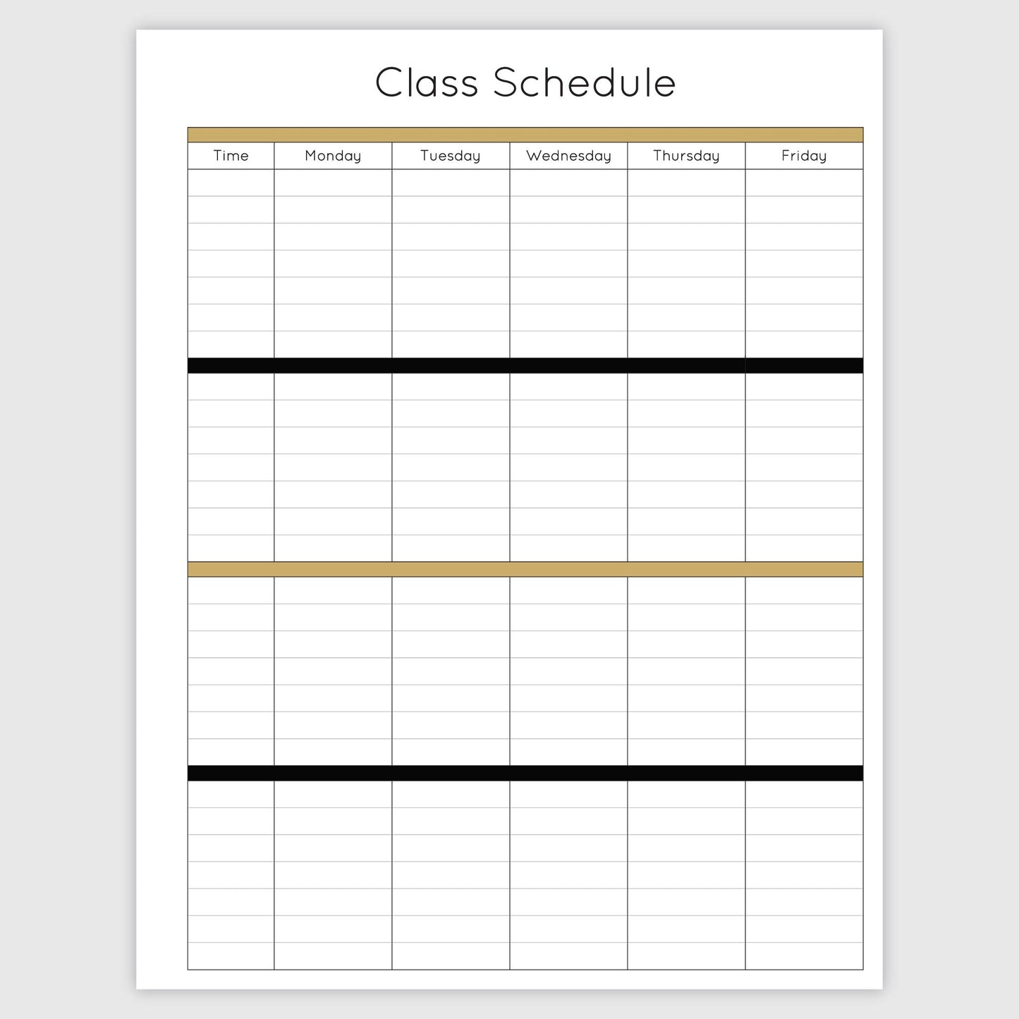 The Teacher Planner - Geo Abstract