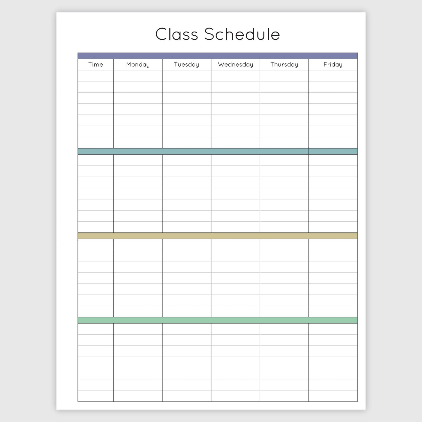 The Teacher Planner - Mariposa