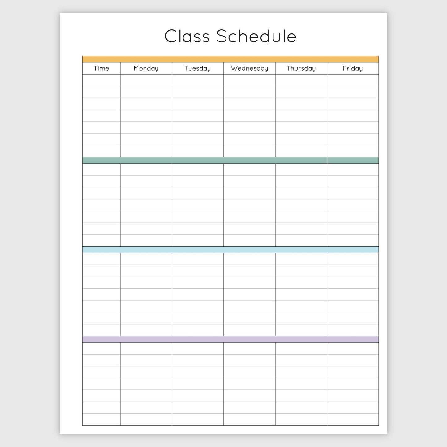 The Teacher Planner - Patchwork