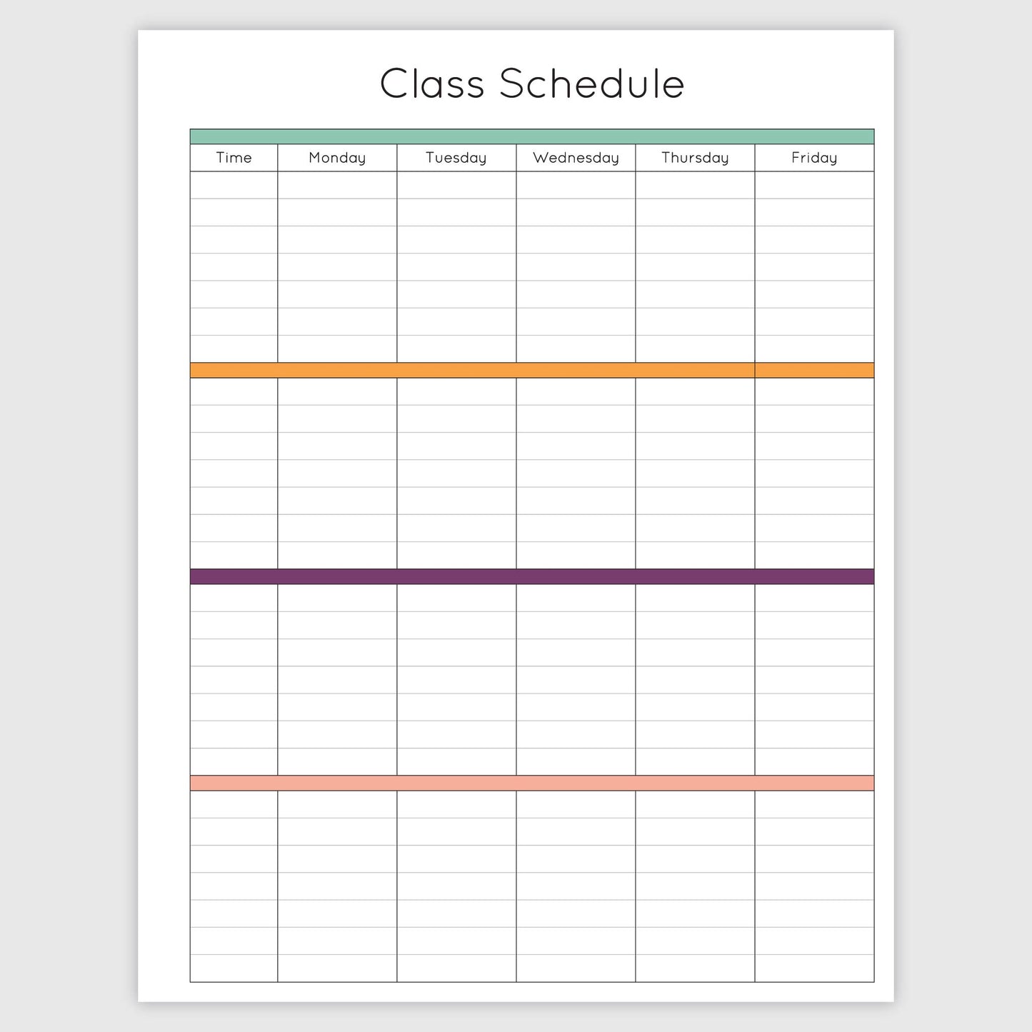 The Teacher Planner - Whimsical