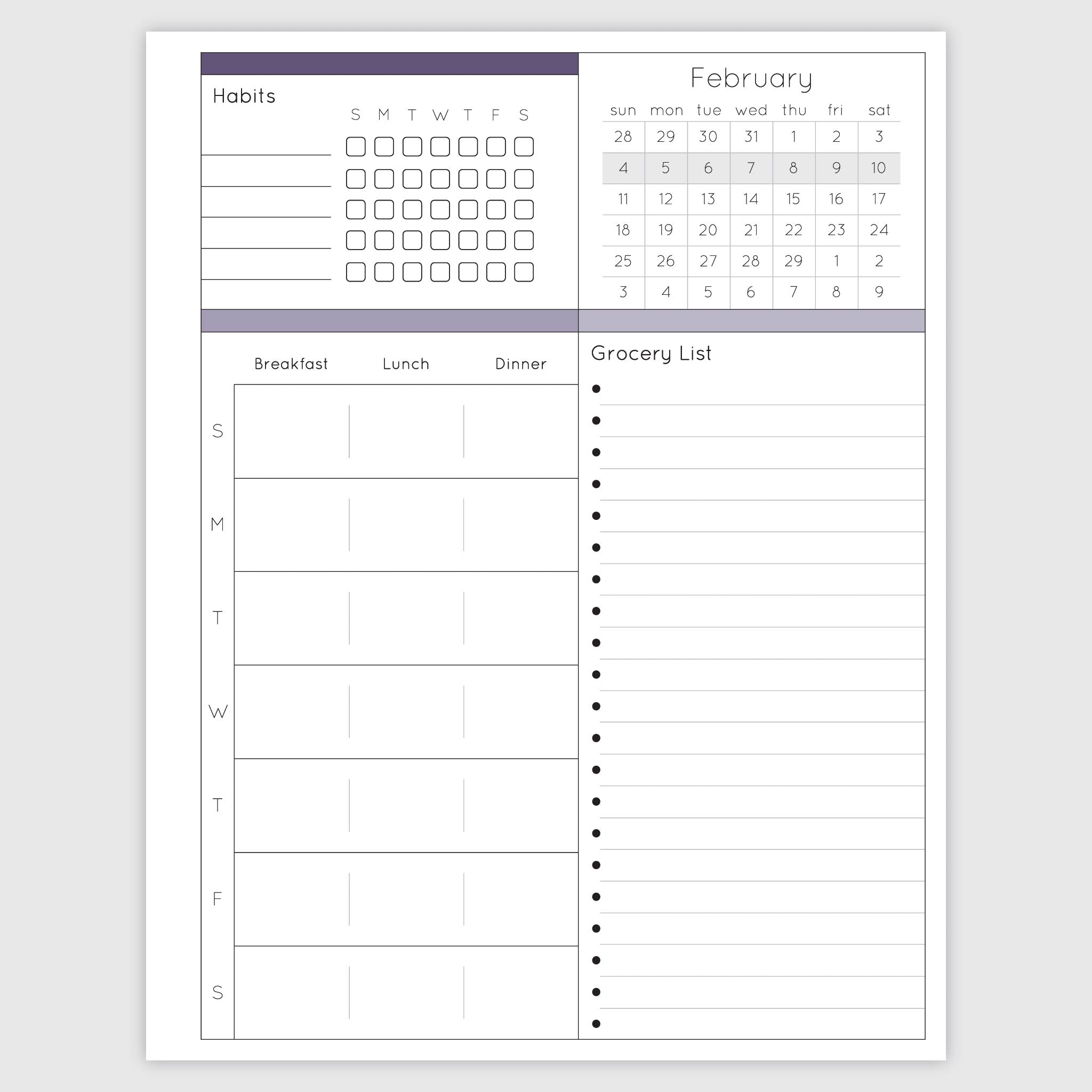 The Works Colibri - Daily Planner Personalized - Colibri Paper Co