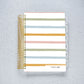 The Academic Horizontal Planner - Stripes