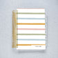 The Works Vertical Weekly Planner - Stripes
