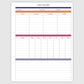 The Academic Horizontal Planner - Acrylic