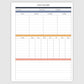 The Academic Horizontal Planner - Hearts