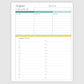 The Academic Vertical Planner - Lemon Drop