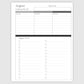 The Academic Vertical Planner - Midnight