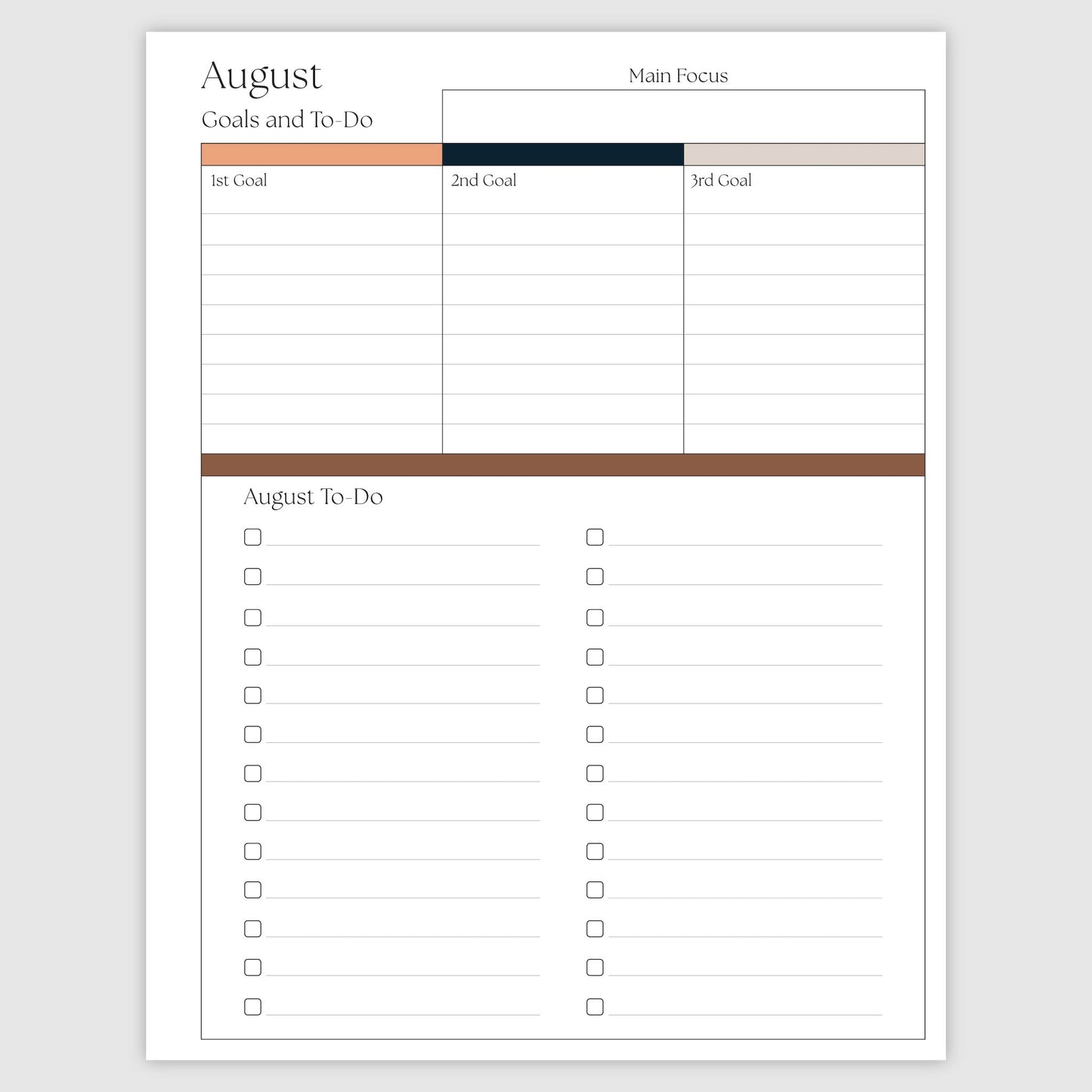 The Academic Vertical Planner - Splattered