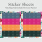 The Works Horizontal Weekly Planner - Begonia