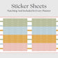The Academic Vertical Planner - Stripes