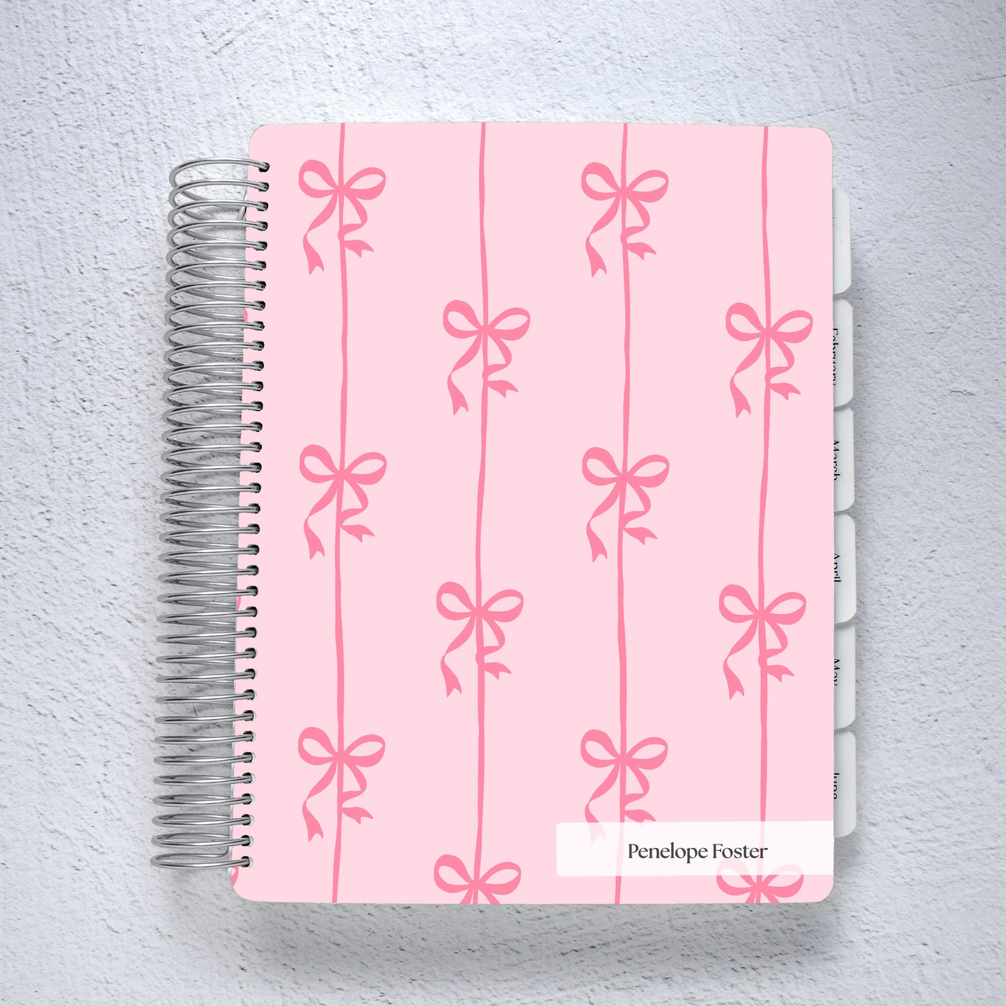 The Works Horizontal Weekly Planner - Coquette