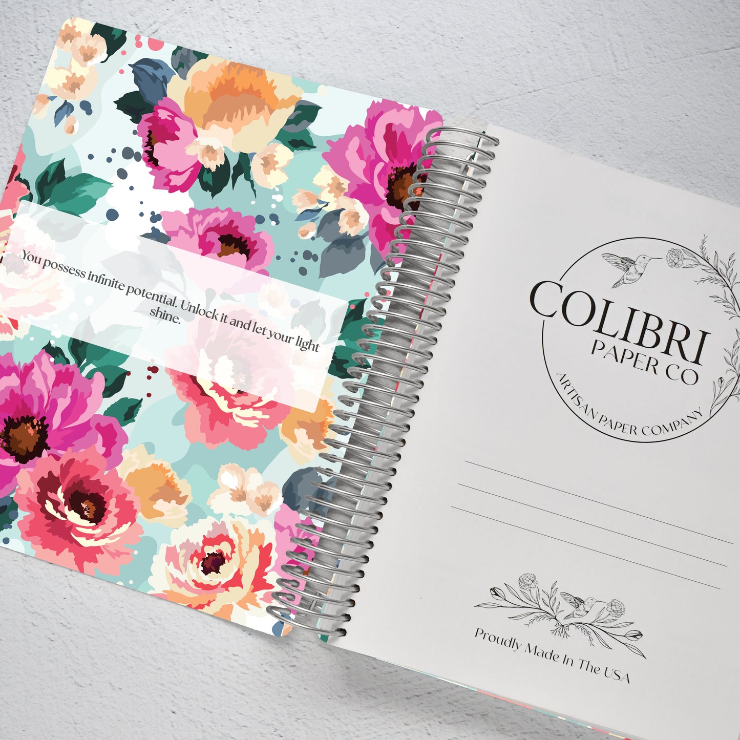 The Works Daily Planner - Begonia