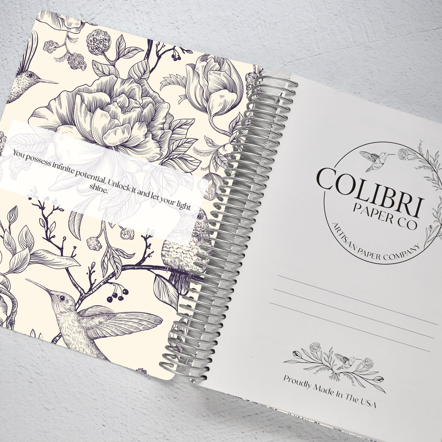 The Works Horizontal Weekly Planner - Colibri