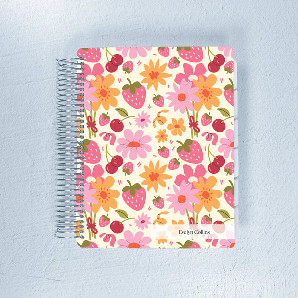 The Works Vertical Lined – Berry