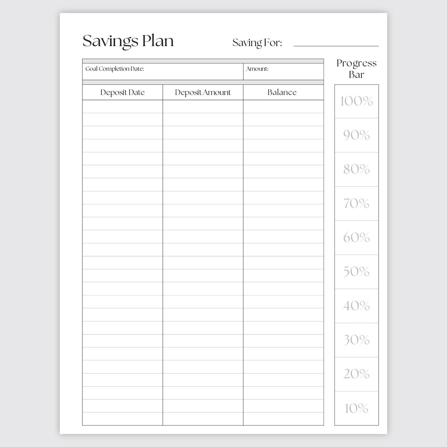 Budget Journal