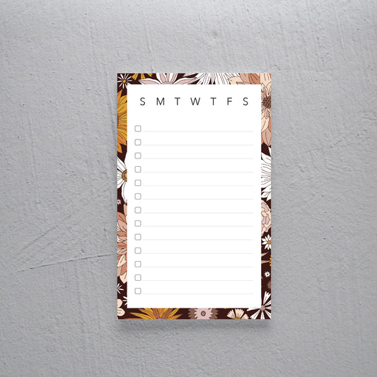 Daisy Notepad - 5x8 - 50 Pages