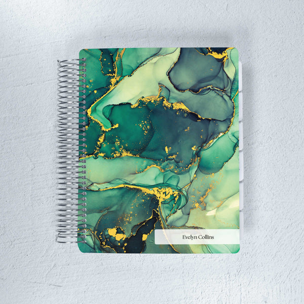 The Works Vertical Hourly – Emerald