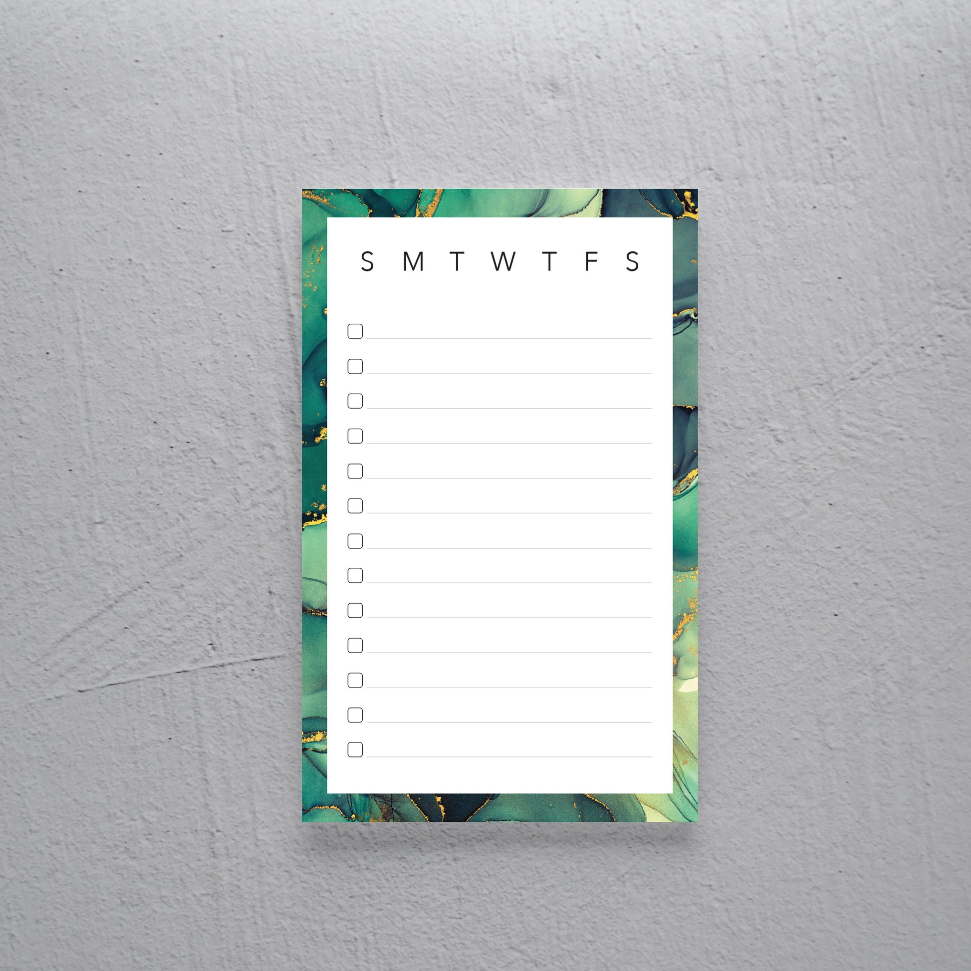 Emerald Notepad - 5x8 - Colibri Paper Co