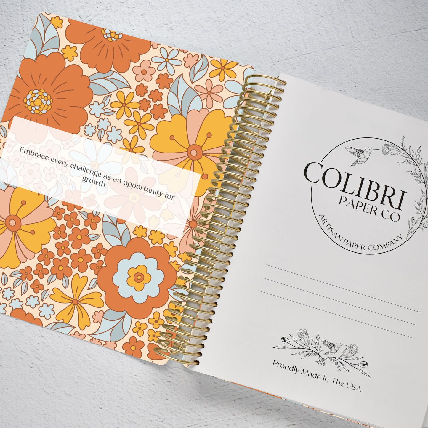 The Teacher Planner - Funky Flora