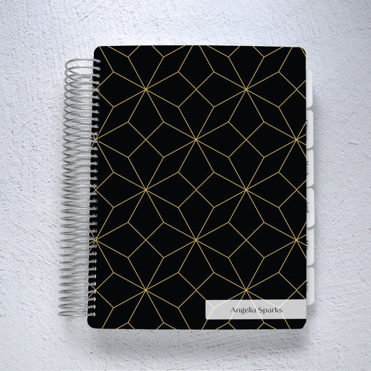 The Works Vertical Weekly Planner - Geo Abstract