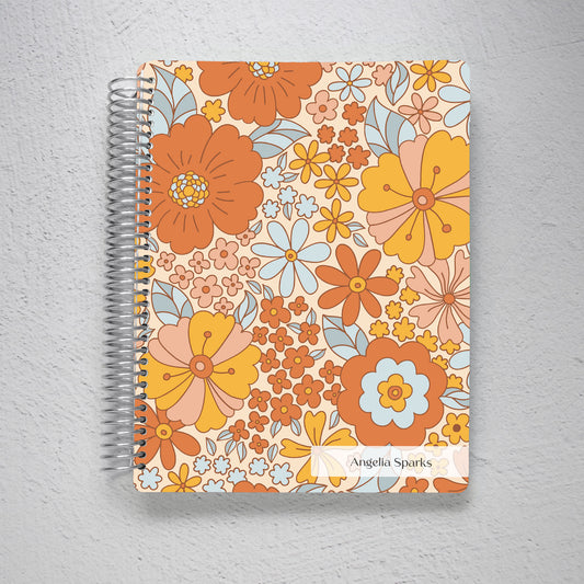 Personalized Notebook - Funky Flora