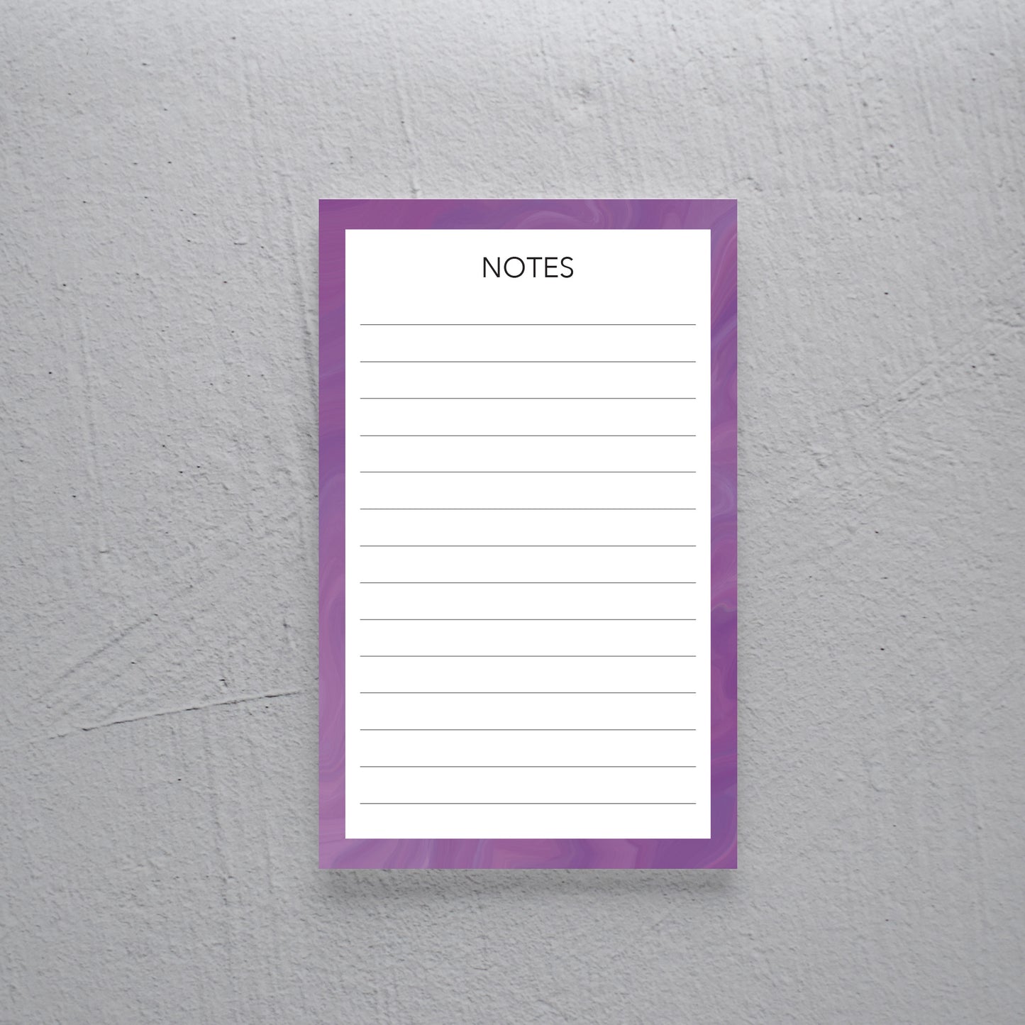 Lilac Notepad - 5x8 - 50 Pages