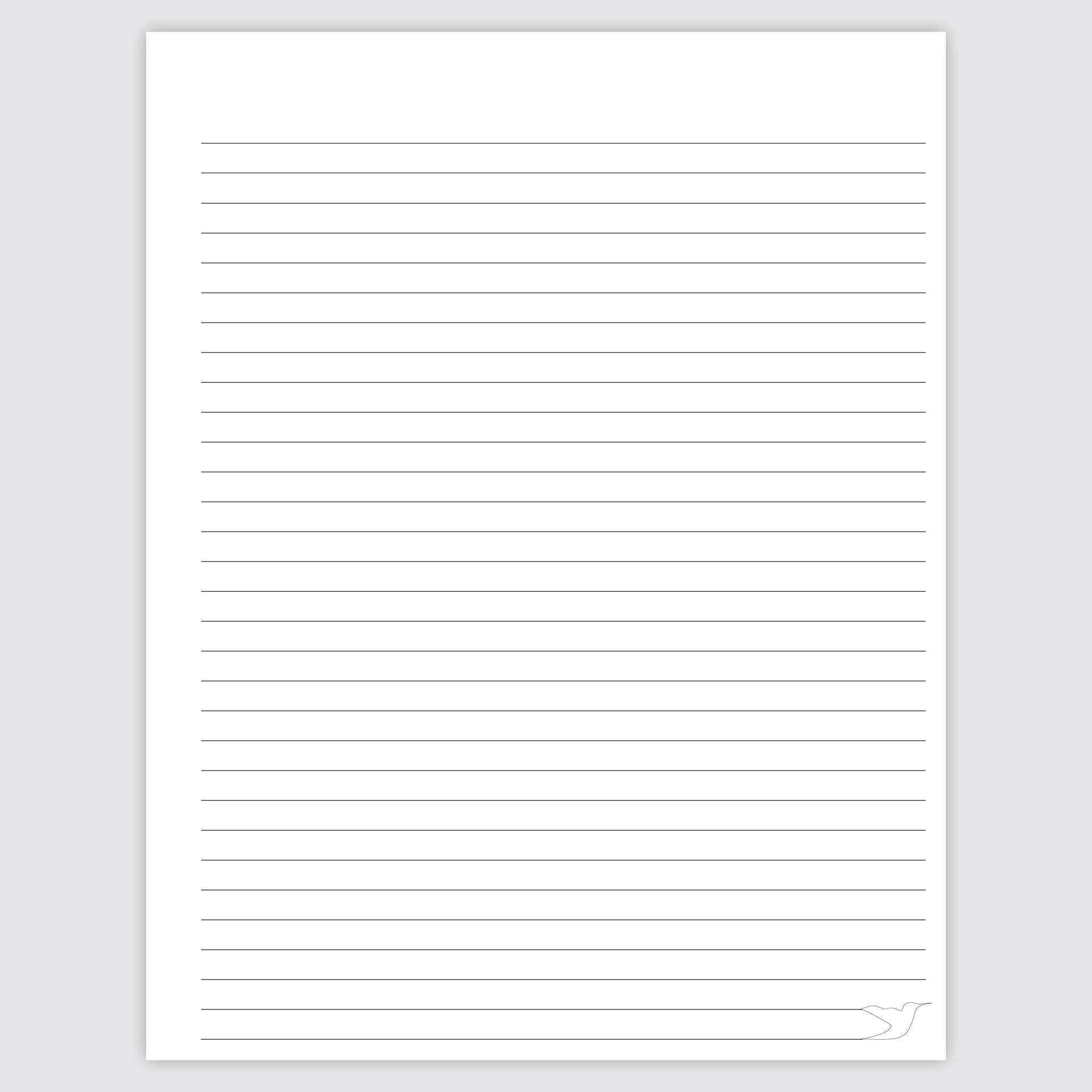 Lined Notebook (Personalized Cover) | 150 Pages – Colibri Paper Co