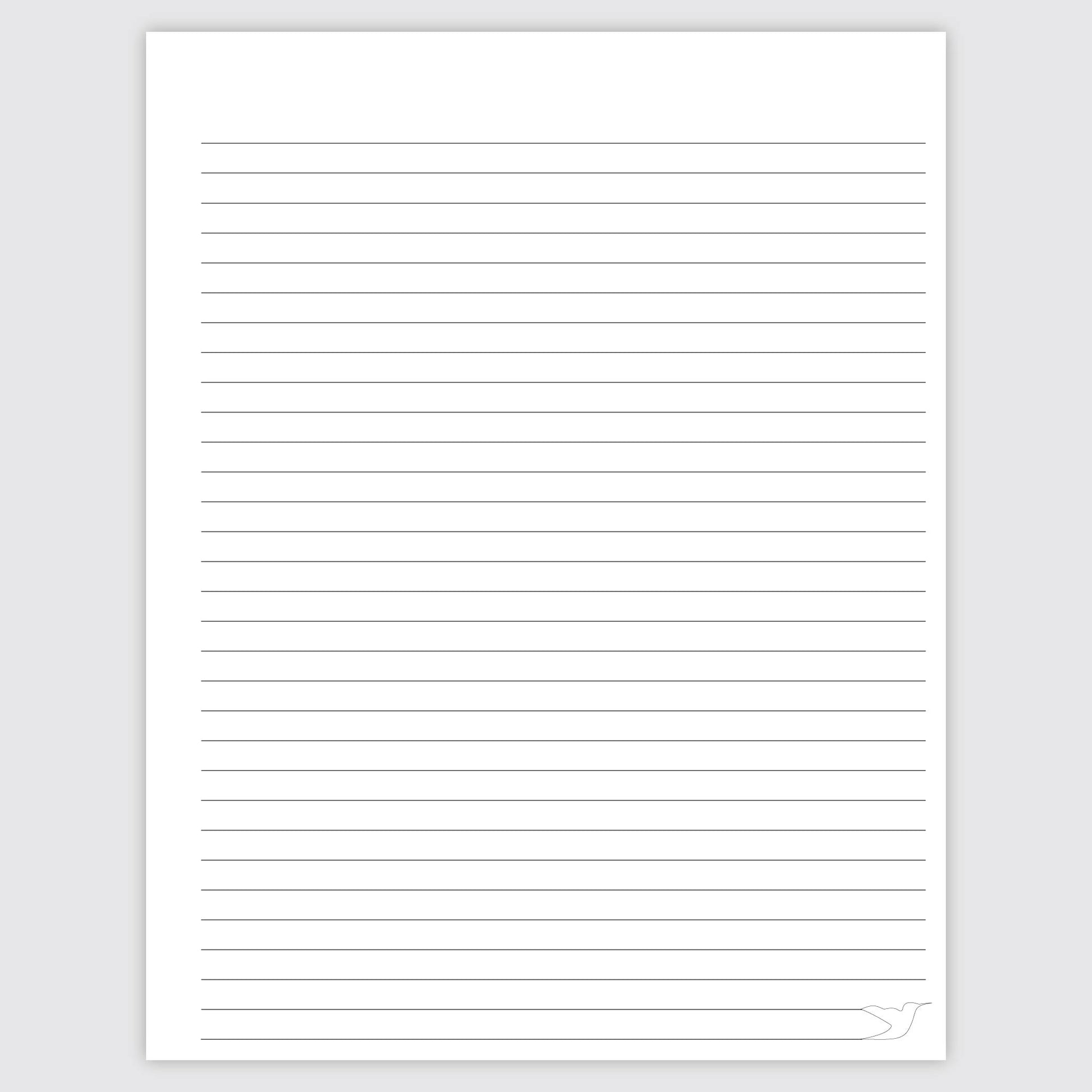 Personalized Notebook - Lined Page Notebook - Colibri Paper Co