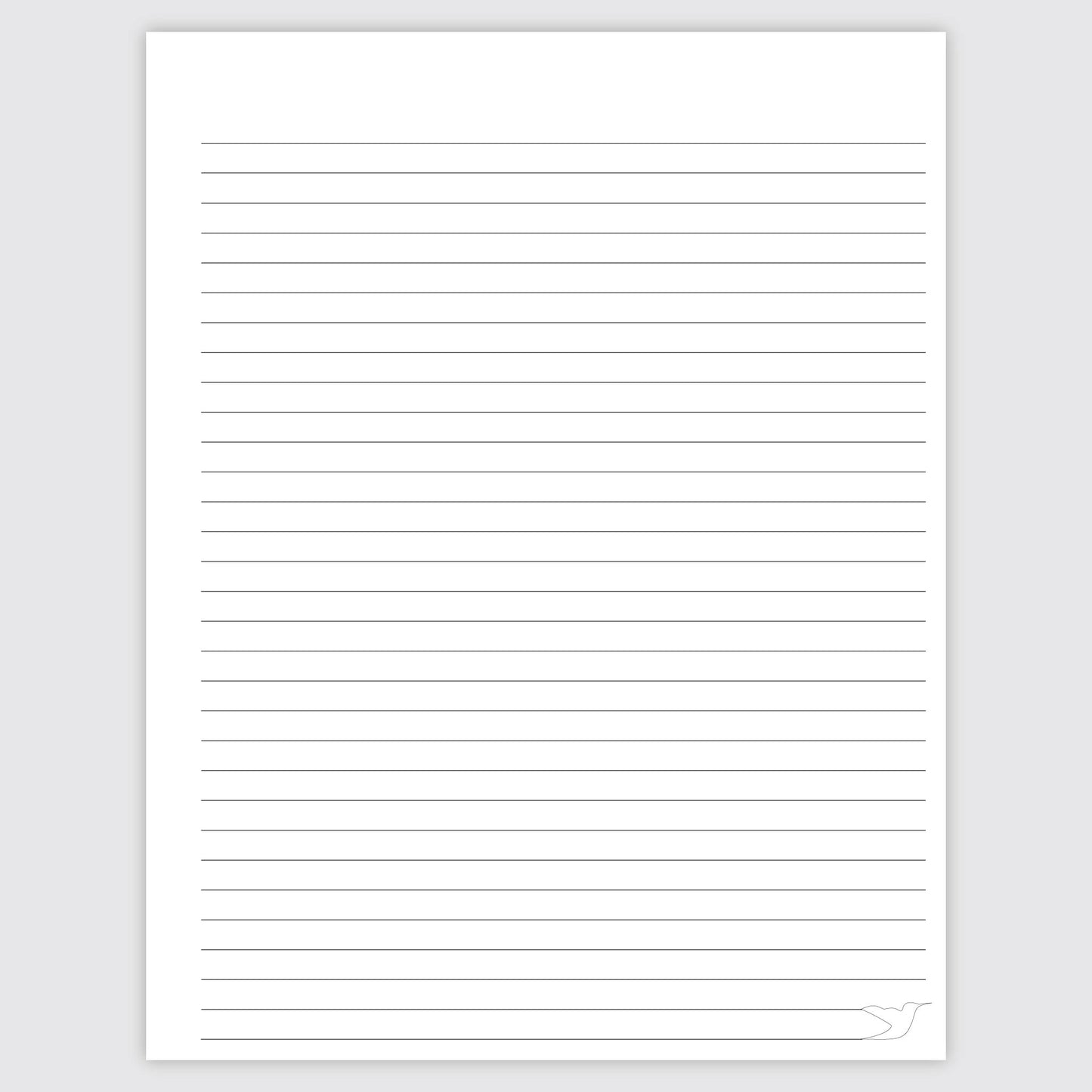 Lined Notebook