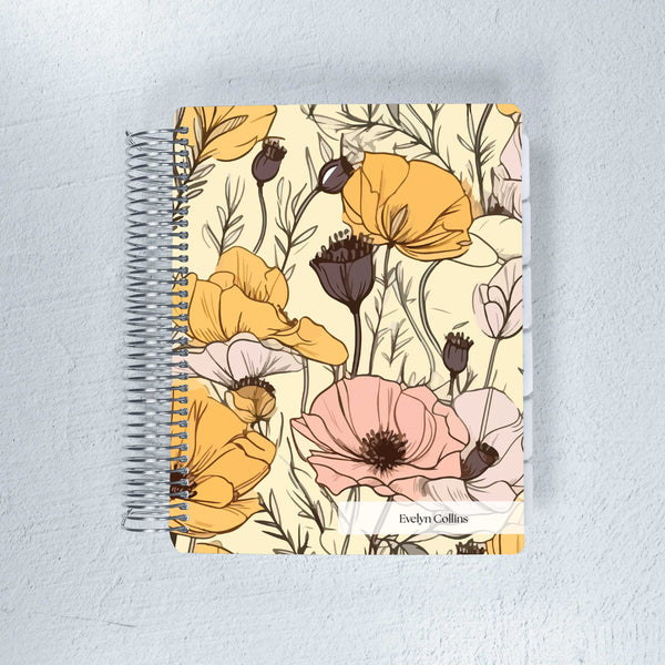 The Works Vertical Hourly – Poppy