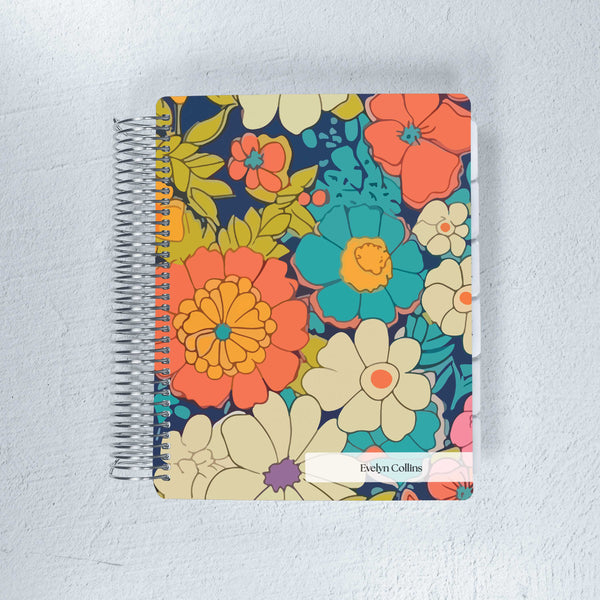 The Works Vertical Hourly – Retro Bloom
