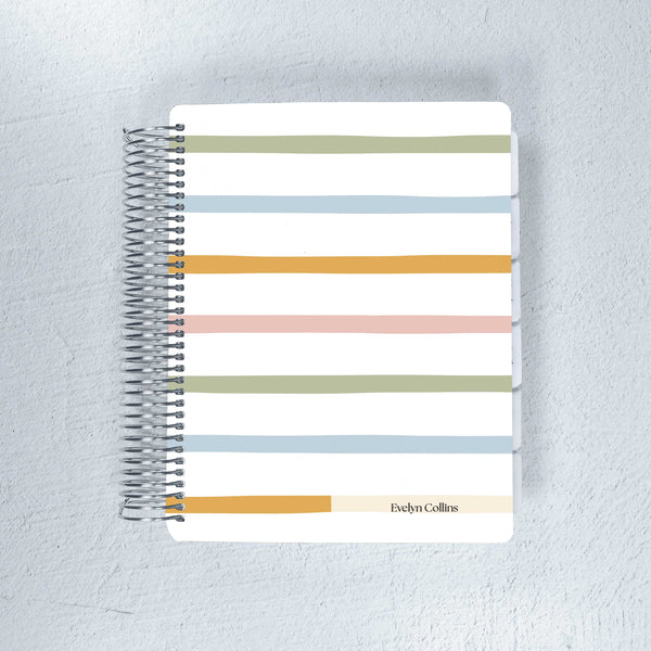 The Works Vertical Hourly – Stripes