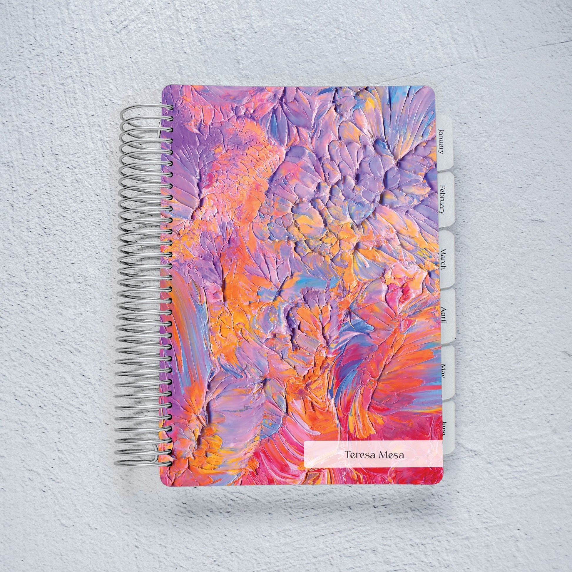 The Works Weekly Planner - Acrylic - Colibri Paper Co