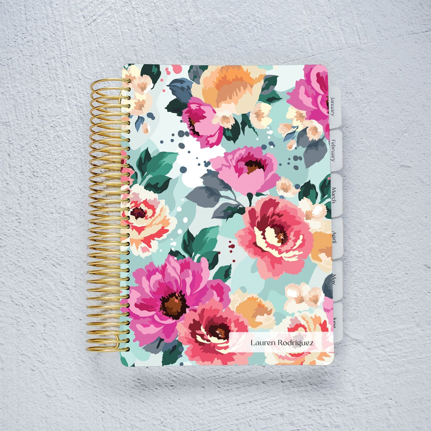 The Works Weekly Planner - Begonia - Colibri Paper Co