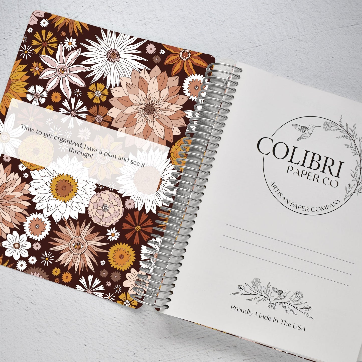 The Works Weekly Planner - Daisy - Colibri Paper Co