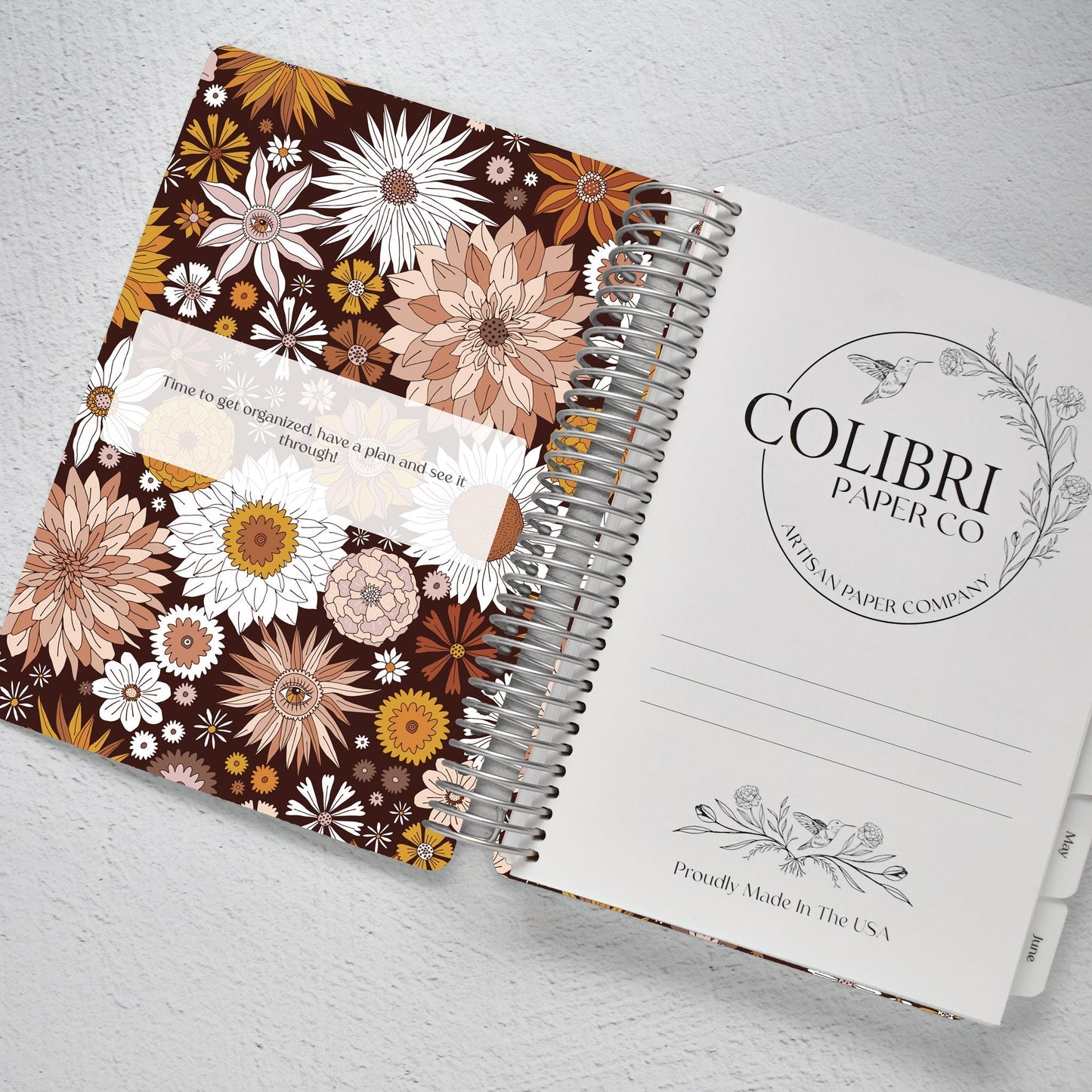 The Works Weekly Planner - Daisy - Colibri Paper Co