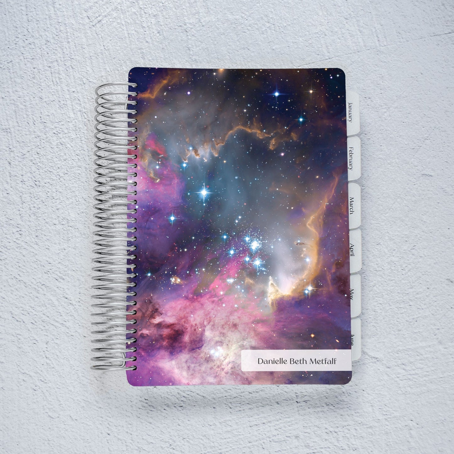 The Works Weekly Planner - Galaxy - Colibri Paper Co