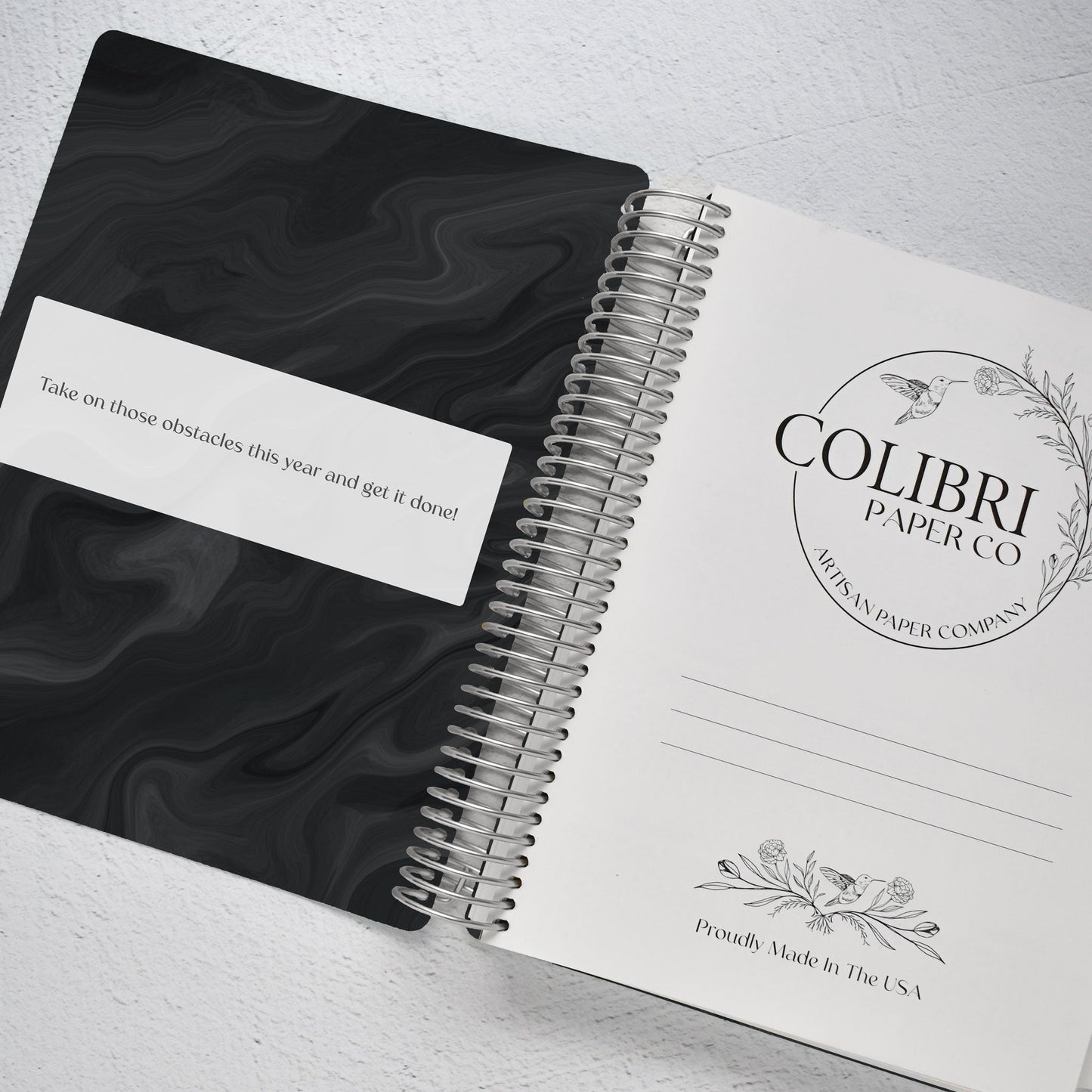 The Works Weekly Planner - Midnight - Colibri Paper Co