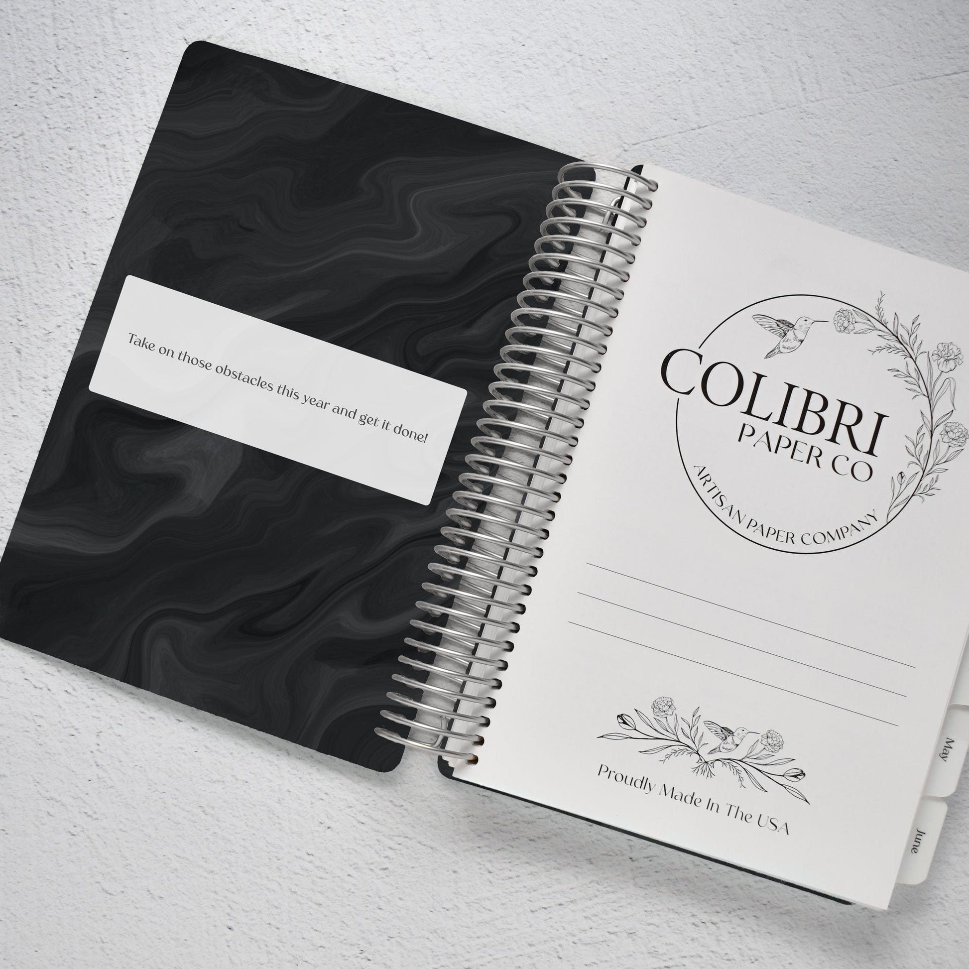 The Works Weekly Planner - Midnight - Colibri Paper Co
