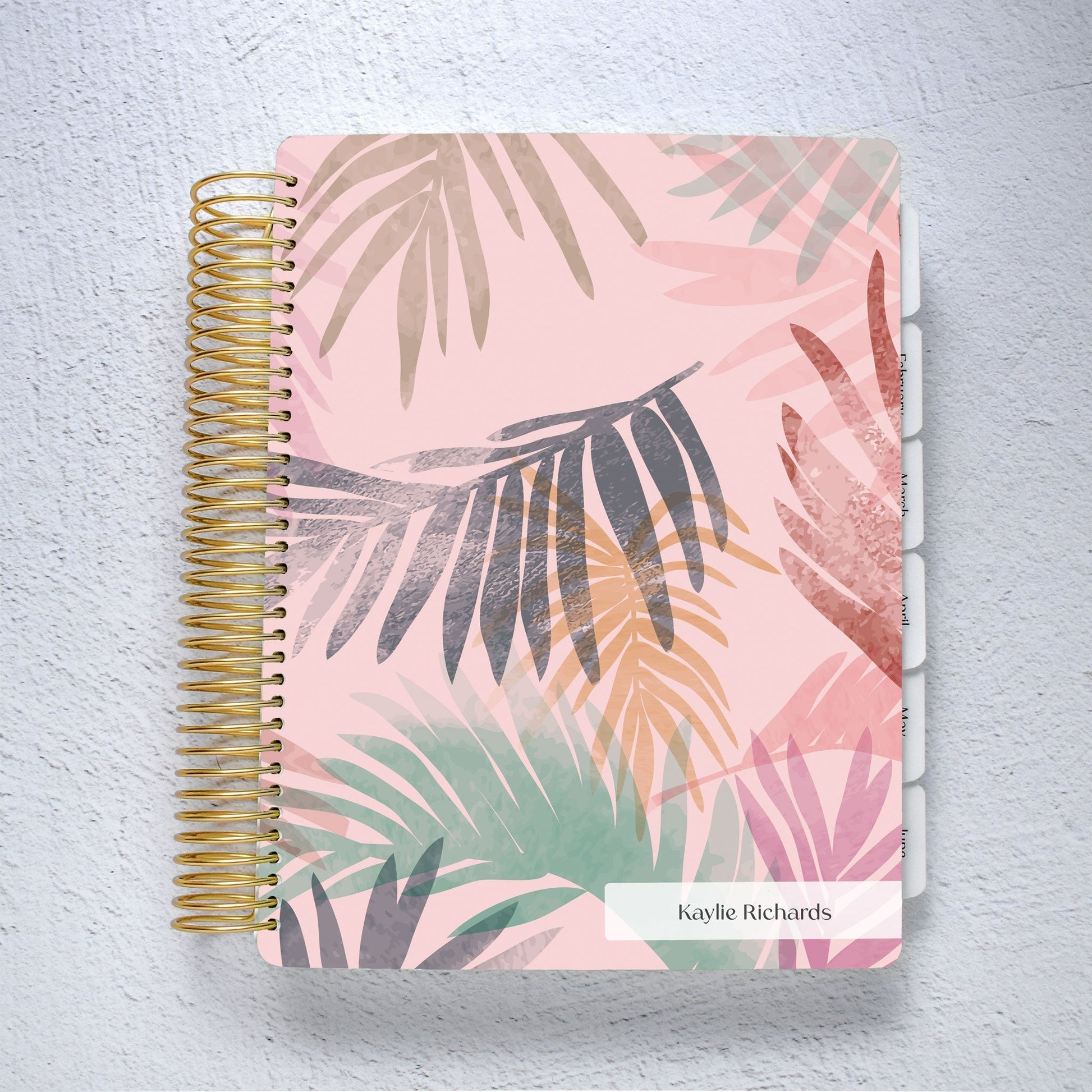 The Works Weekly Planner - Palms - Colibri Paper Co