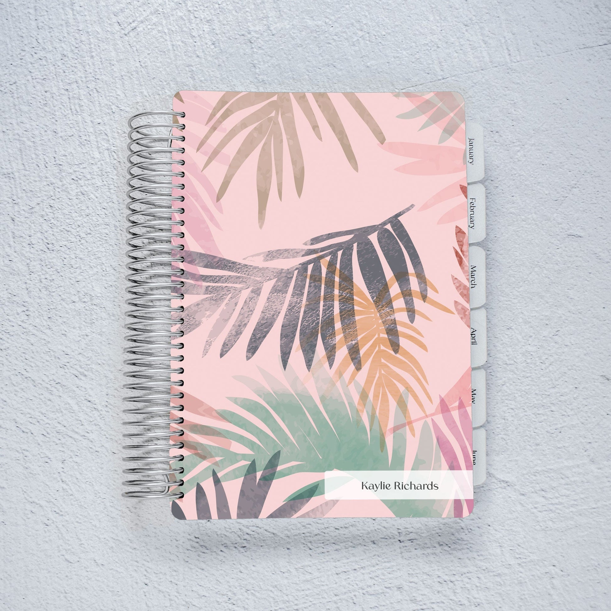 The Works Weekly Planner - Palms - Colibri Paper Co