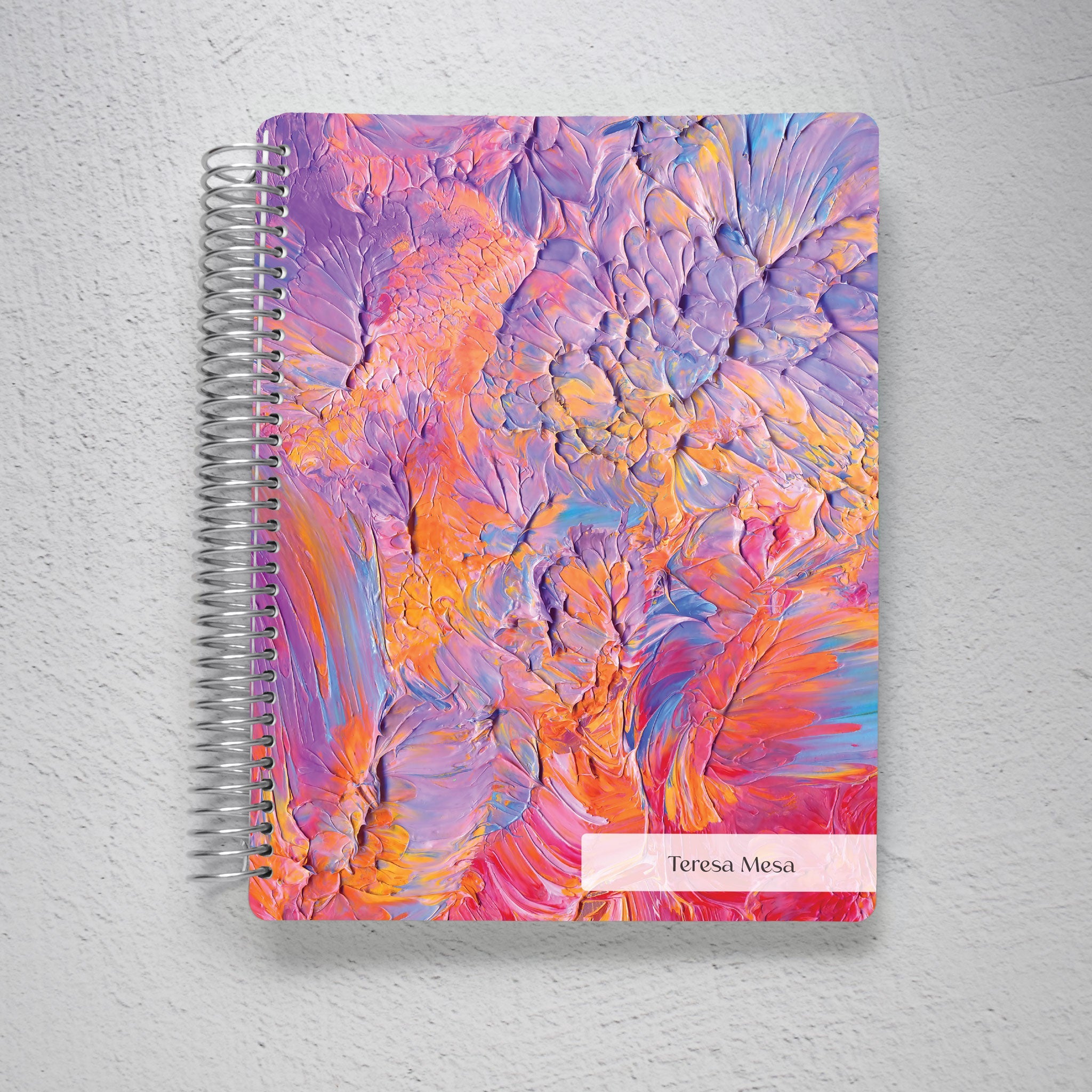 Meal Prep Planner - Meal Planning Notebook Acrylic - Colibri Paper Co