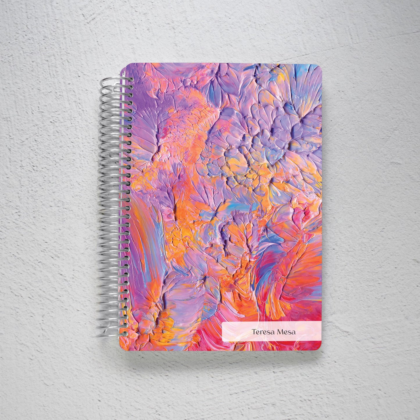 Personalized Notebook - Acrylic - Colibri Paper Co